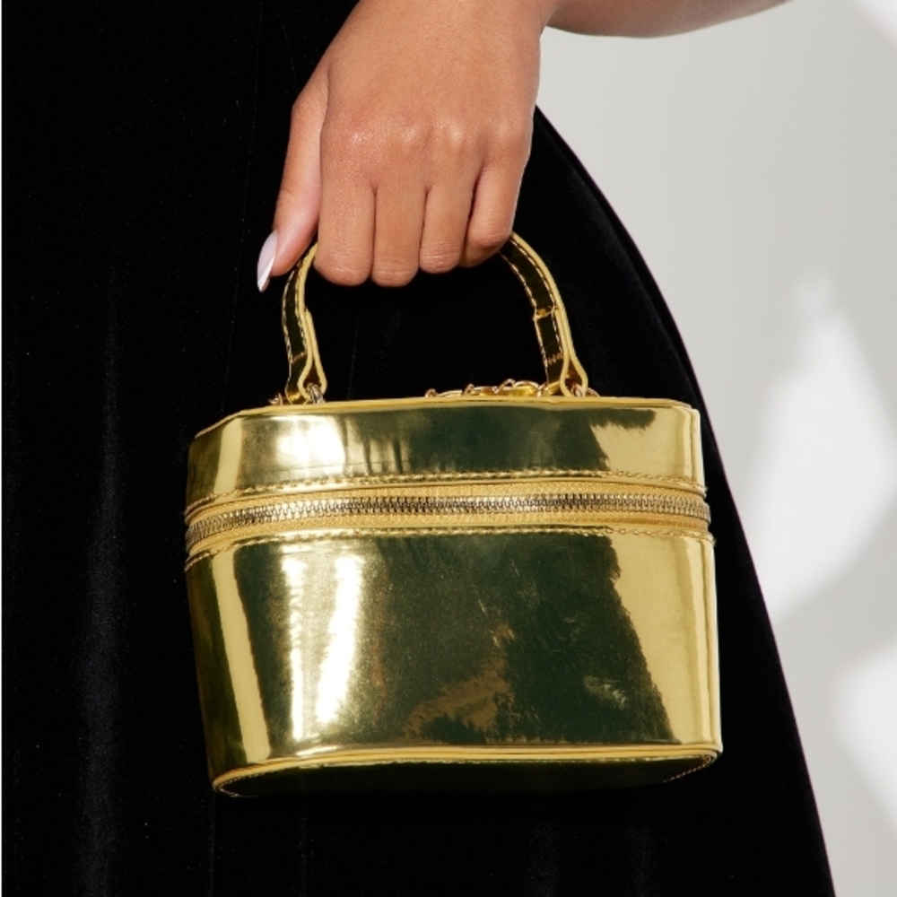 Gold Handbag